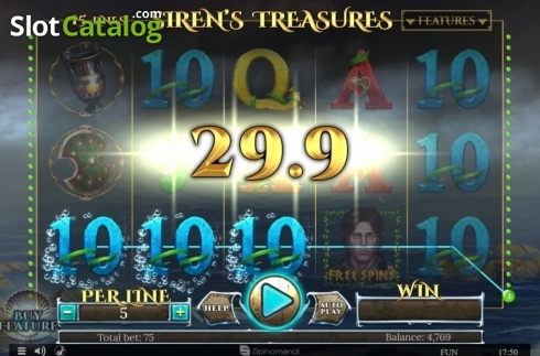 Οθόνη3. Sirens Treasures 15 Lines Series Κουλοχέρης