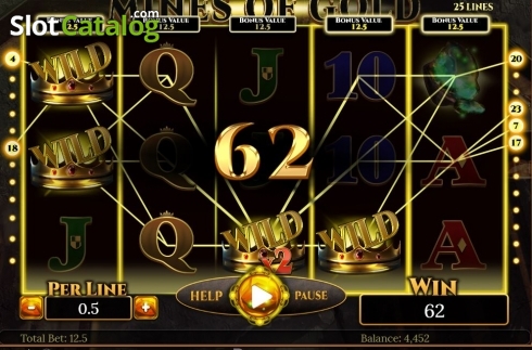 Οθόνη6. Mines of Gold (Spinomenal) Κουλοχέρης