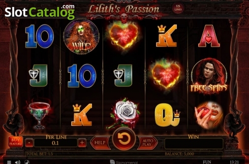Οθόνη2. Lilith's Passion 15 lines Κουλοχέρης
