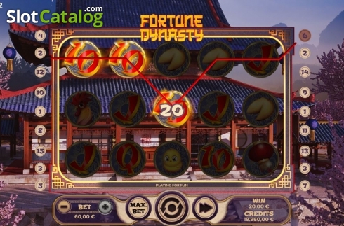 Οθόνη3. Fortune Dynasty Κουλοχέρης 