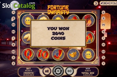 Οθόνη7. Fortune Dynasty Κουλοχέρης 