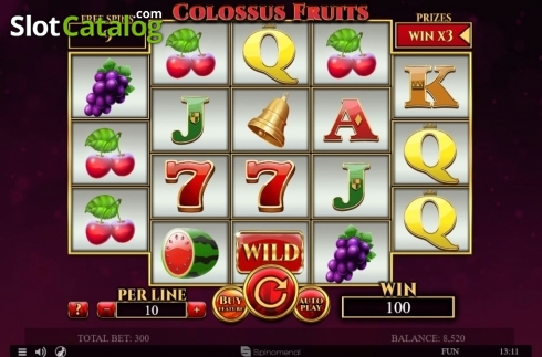Οθόνη6. Colossus Fruits Κουλοχέρης