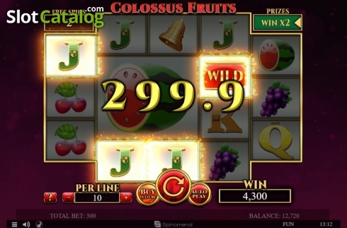 Οθόνη9. Colossus Fruits Κουλοχέρης