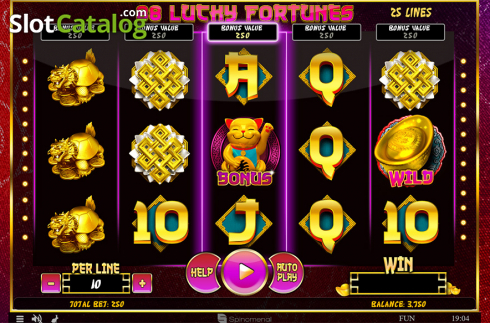 Οθόνη3. 88 Lucky Fortunes Κουλοχέρης