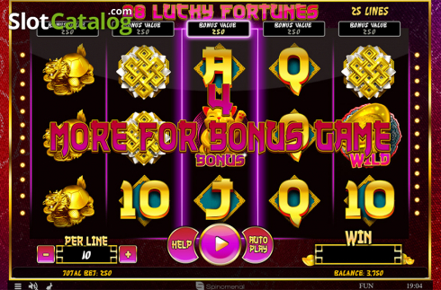 Οθόνη4. 88 Lucky Fortunes Κουλοχέρης