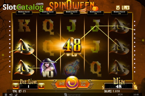 Οθόνη4. Spinoween Κουλοχέρης