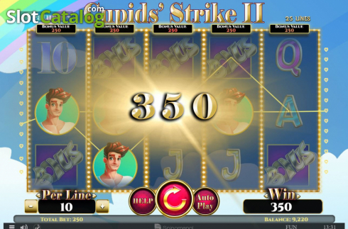 Οθόνη8. Cupids Strike 2 Κουλοχέρης