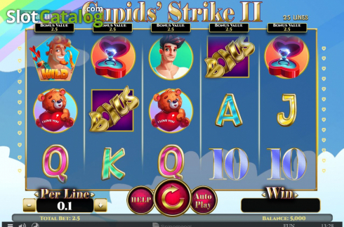 Οθόνη2. Cupids Strike 2 Κουλοχέρης