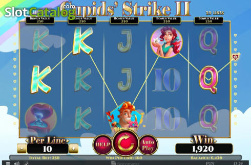 Οθόνη4. Cupids Strike 2 Κουλοχέρης