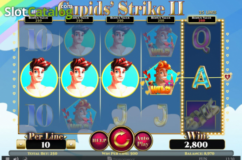 Οθόνη6. Cupids Strike 2 Κουλοχέρης