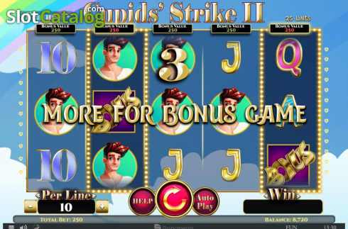 Οθόνη7. Cupids Strike 2 Κουλοχέρης