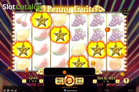 Οθόνη5. Penny Fruits Κουλοχέρης