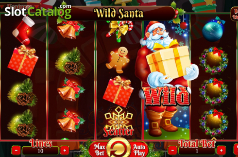 Οθόνη2. Wild Santa Κουλοχέρης