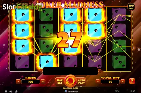 Οθόνη3. Joker Madness (Spinomenal) Κουλοχέρης