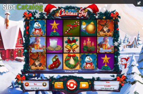 Οθόνη2. Christmas Joy (Spinmatic) Κουλοχέρης 