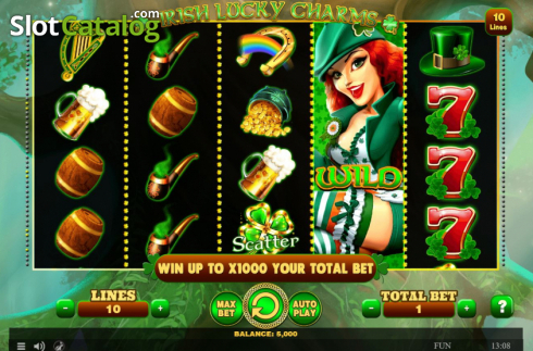 Οθόνη2. Irish Lucky Charms Κουλοχέρης