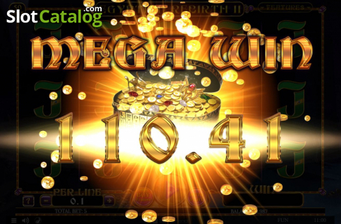Οθόνη5. Egyptian Rebirth II Κουλοχέρης