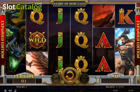 Οθόνη7. Story of Hercules Expanded Edition Κουλοχέρης