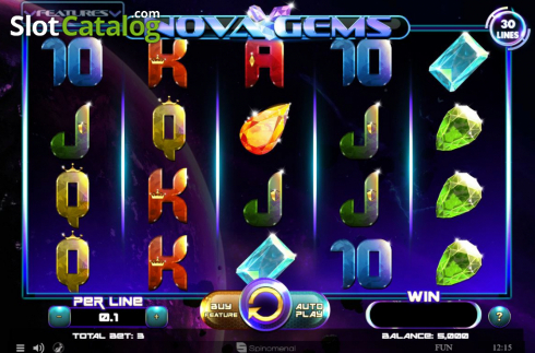 Οθόνη3. Nova Gems Κουλοχέρης