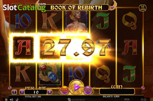 Οθόνη3. Book Of Rebirth Κουλοχέρης