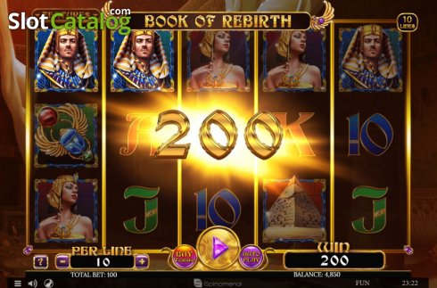 Οθόνη4. Book Of Rebirth Κουλοχέρης
