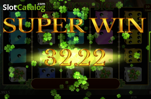 Οθόνη6. Irish Lucky Dice Κουλοχέρης