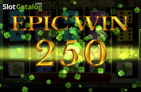 Οθόνη7. Irish Lucky Dice Κουλοχέρης