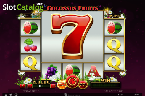 Οθόνη2. Colossus Fruits Easter Edition Κουλοχέρης 