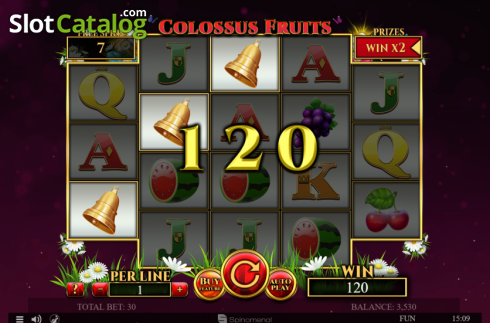 Οθόνη3. Colossus Fruits Easter Edition Κουλοχέρης 
