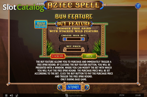 Οθόνη8. Aztec Spell Κουλοχέρης