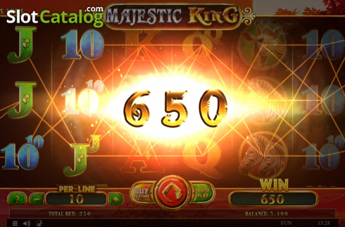 Οθόνη3. Majestic King Expanded Edition Κουλοχέρης