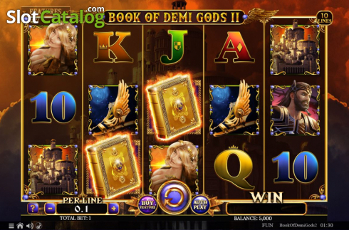 Οθόνη2. Book Of Demi Gods 2 Κουλοχέρης