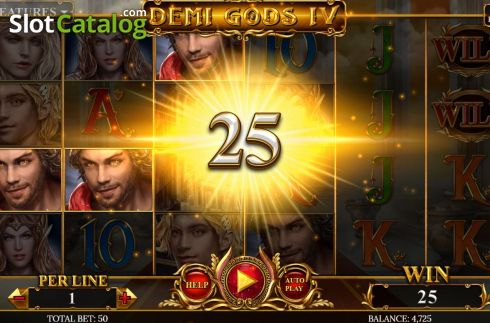 Οθόνη3. Demi Gods IV Κουλοχέρης