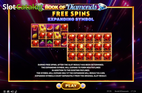 Οθόνη8. Book of Diamonds Κουλοχέρης 