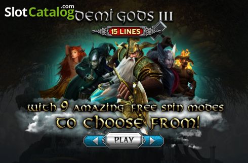 Οθόνη2. Demi Gods III 15 Lines Κουλοχέρης
