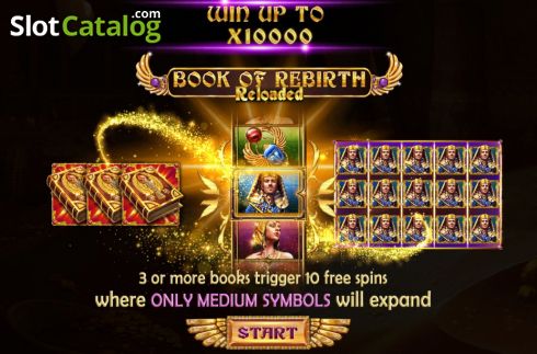 Οθόνη2. Book Of Rebirth Reloaded Κουλοχέρης