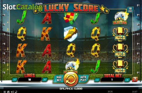 Οθόνη2. Lucky Score Κουλοχέρης 