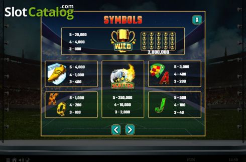 Οθόνη8. Lucky Score Κουλοχέρης 