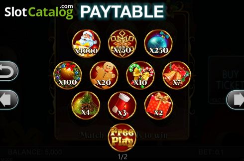 Οθόνη6. Santa's Wild Pick Κουλοχέρης