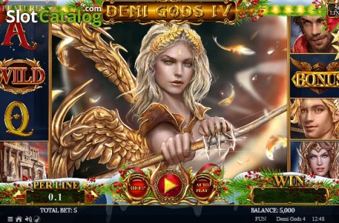 Οθόνη2. Demi Gods IV Christmas Edition Κουλοχέρης 
