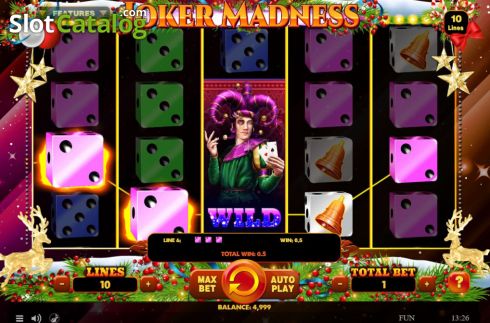 Οθόνη3. Joker Madness Christmas Edition Κουλοχέρης