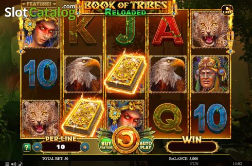 Οθόνη2. Book Of Tribes Reloaded Κουλοχέρης