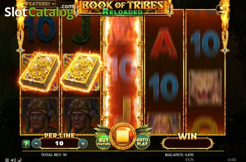Οθόνη3. Book Of Tribes Reloaded Κουλοχέρης