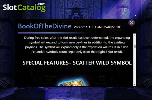 Οθόνη8. Book Of The Divine (Spinomenal) Κουλοχέρης 