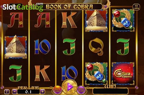 Οθόνη3. Book of Cobra Κουλοχέρης 