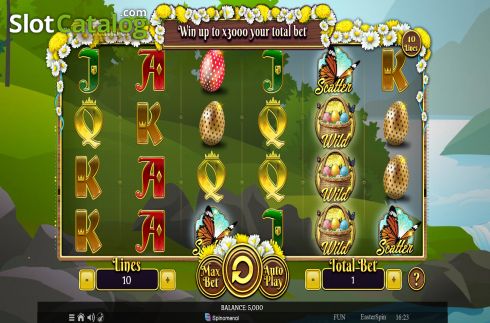 Οθόνη2. Easter Spin Κουλοχέρης