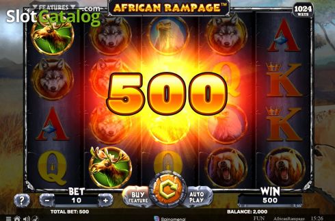 Οθόνη4. African Rampage Κουλοχέρης