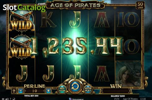 Οθόνη4. Age Of Pirates Κουλοχέρης