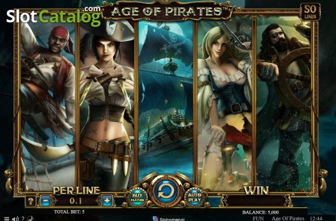 Οθόνη3. Age Of Pirates Κουλοχέρης