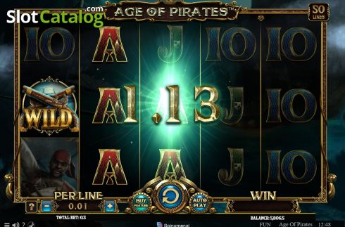 Οθόνη5. Age Of Pirates Κουλοχέρης
